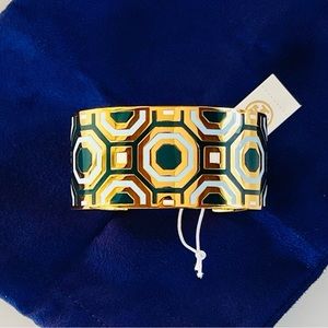 Tory Burch Octagon Cuff Bracelet